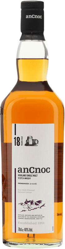 送料無料 | ウイスキーシングルモルト anCnoc Knockdhu イギリス 18 年 70 cl