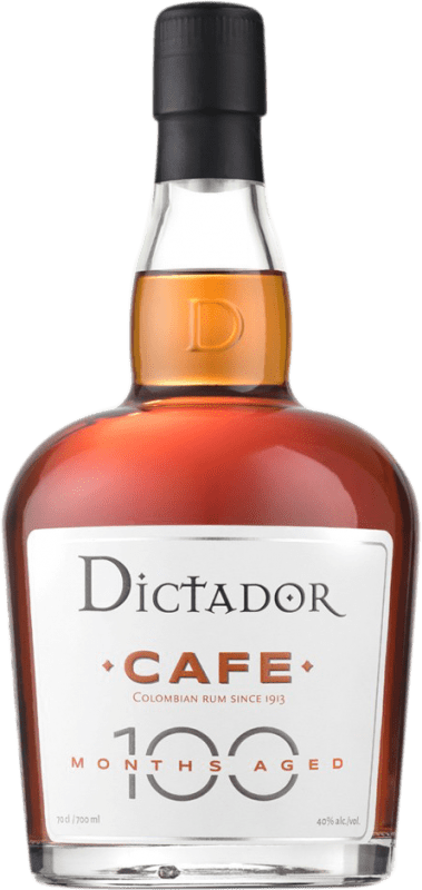 24,95 € Envío gratis | Ron Dictador 100 Months Aged Rum Café