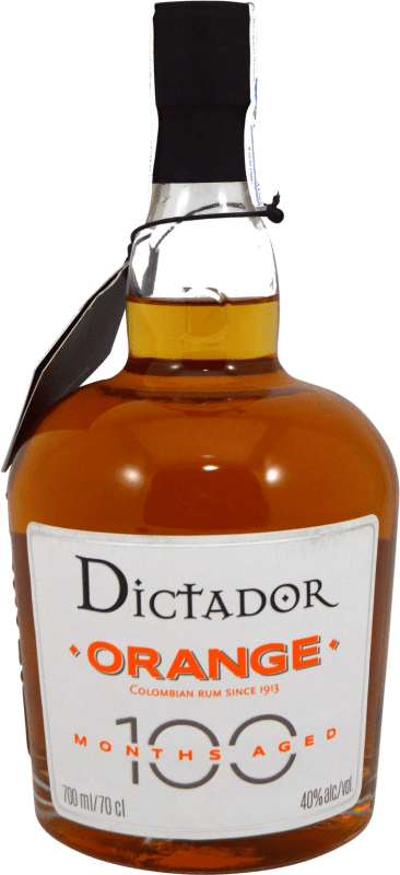 Free Shipping | Rum Dictador 100 Months Aged Rum Orange Venezuela 70 cl