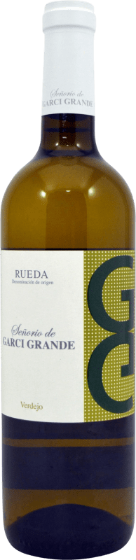 Бесплатная доставка | Белое вино Garci Grande Señorío D.O. Rueda Кастилия-Леон Испания Verdejo — Вердехо 75 cl