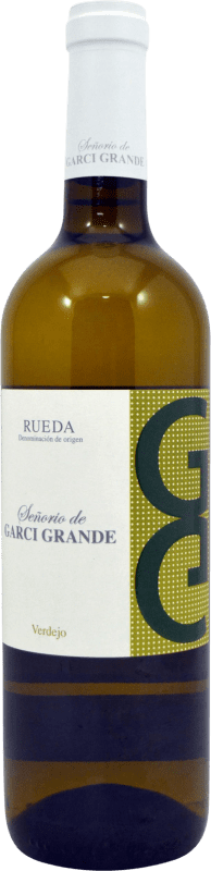 Free Shipping | White wine Garci Grande Señorío D.O. Rueda Castilla y León Spain Verdejo 75 cl