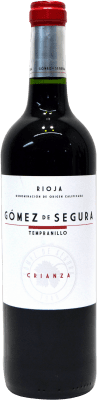 Gómez de Segura Tempranillo Rioja 高齢者 75 cl