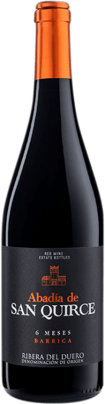 10,95 € | Красное вино Bodegas Imperiales Abadía de San Quirce 6 Meses Дуб D.O. Ribera del Duero Кастилия-Леон Испания Tempranillo — Темпранильо 75 cl