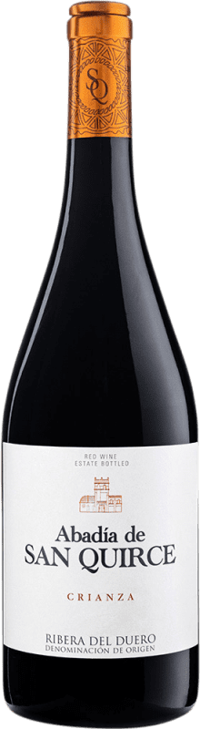 Spedizione Gratuita | Vino Rosso Bodegas Imperiales Abadía de San Quirce Crianza — Invecchiato in Botte D.O. Ribera del Duero Castilla y León Spagna Tempranillo 75 cl