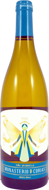 Kostenloser Versand | Weißwein Monasterio de Corias Viña Grandiella D.O.P. Vino de Calidad de Cangas Fürstentum Asturien Spanien Albillo, Albarín 75 cl