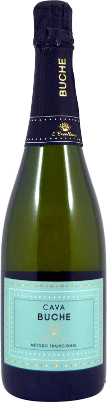 Envio grátis | Espumante branco Occidente Buche Almendralejo Brut D.O. Cava Extremadura Espanha Macabeo, Parellada 75 cl