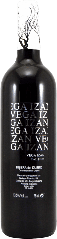 5,95 € | Red wine Riberalta Vega Izan Young D.O. Ribera del Duero Castilla y León Spain Tempranillo 75 cl