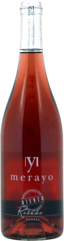 5,95 € | 玫瑰酒 Merayo Rosado D.O. Bierzo 卡斯蒂利亚莱昂 西班牙 Mencía 75 cl