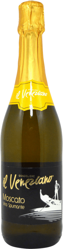 10,95 € 送料無料 | 白ワイン CVC Moscato Il Veneziano D.O.C.G. Moscato d'Asti