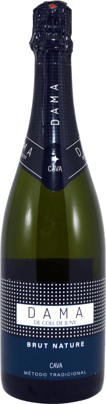 Kostenloser Versand | Weißer Sekt De Coll de Juny Dama Brut Nature D.O. Cava Katalonien Spanien 75 cl