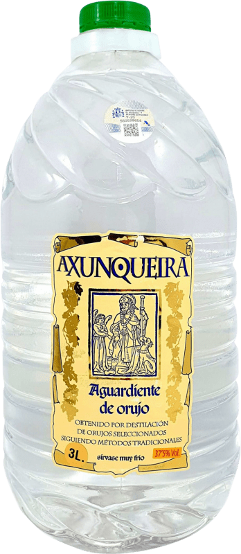 Envío gratis | Orujo Aguardiente Belmonte Axunqueira España Garrafa 3 L