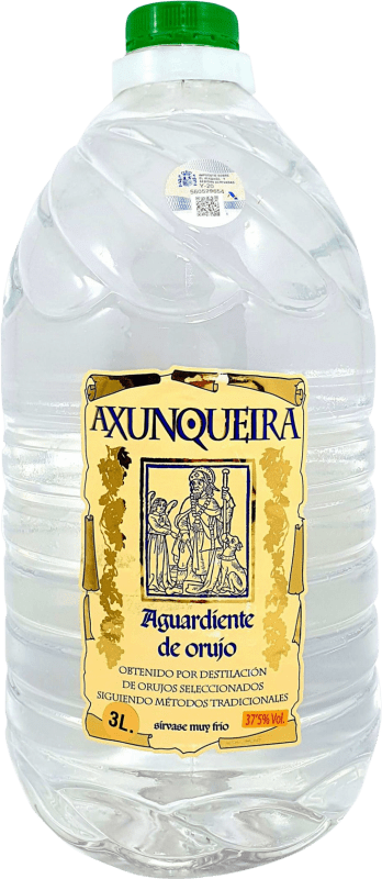 Kostenloser Versand | Tresterbrand Orujo Belmonte Axunqueira Spanien Karaffe 3 L