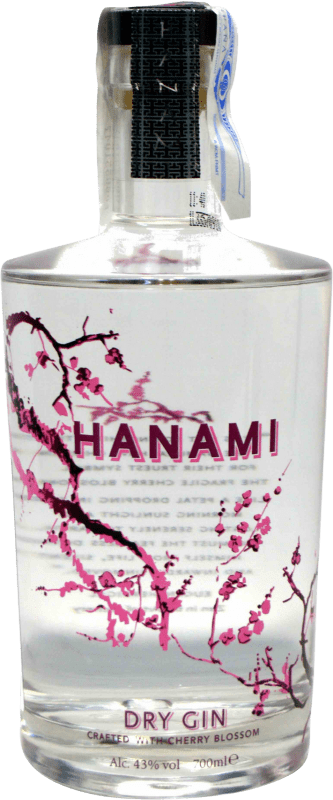 Бесплатная доставка | Джин Hanami Нидерланды 70 cl