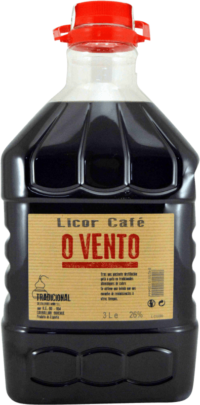 Бесплатная доставка | Ликёры Miño Café o Vento Испания Графин 3 L Бесплатная доставка | Ликёры Miño Café o Vento Испания Графин 3 L