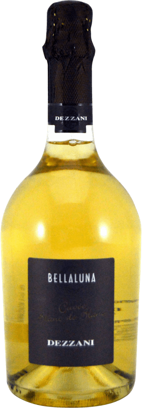 Бесплатная доставка | Белое вино Dezzani Bellaluna Cuvée, Blanc de Blancs I.G.T. Veneto Венето Италия Glera — Глера 75 cl