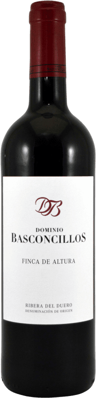 Free Shipping | Red wine Basconcillos Oak D.O. Ribera del Duero Castilla y León Spain Tempranillo 75 cl