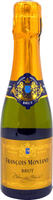 6,95 € Free Shipping | White sparkling François Montand Brut A.O.C. Champagne Small Bottle 20 cl
