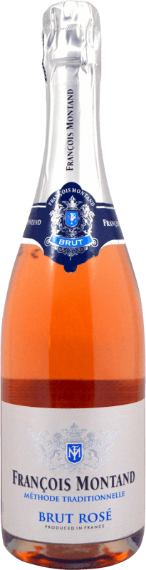 19,95 € Spedizione Gratuita | Spumante rosato François Montand Rosé Brut A.O.C. Champagne