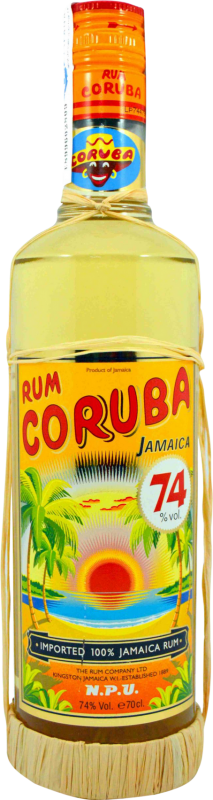 Бесплатная доставка | Ром The Rum Company Coruba 74% Overproof Ямайка 70 cl