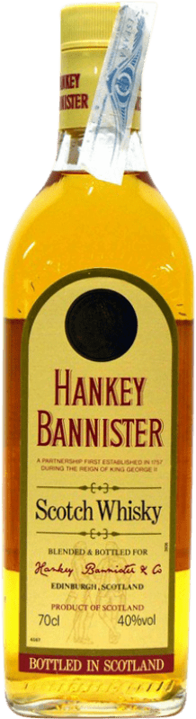 Envoi gratuit | Single Malt Whisky Hankey Bannister Royaume-Uni 70 cl