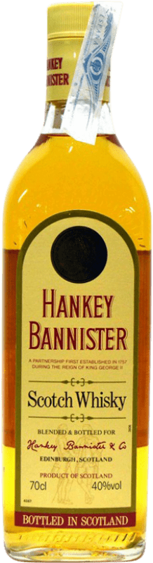 9,95 € | ウイスキーシングルモルト Hankey Bannister イギリス 70 cl