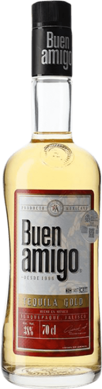 Envío gratis | Tequila Integral del Agave Buen Amigo Gold México 70 cl