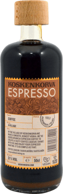 Envío gratis | Vodka Koskenkorva Finlandia Botella Medium 50 cl Caffè Espresso — Café Expreso Vodka Koskenkorva Botella Medium 50 cl Caffè Espresso — Café Expreso