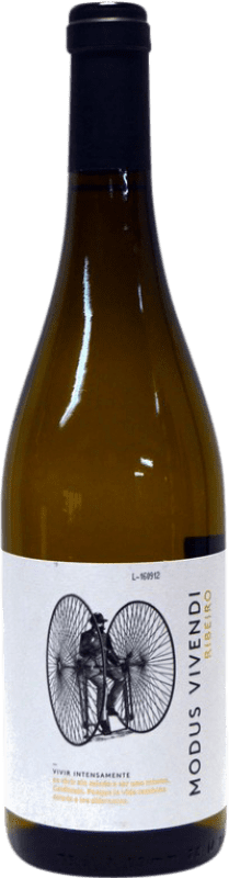 Envio grátis | Vinho branco Pazo de Toubes Modus Vivendi D.O. Ribeiro Galiza Espanha Treixadura 75 cl