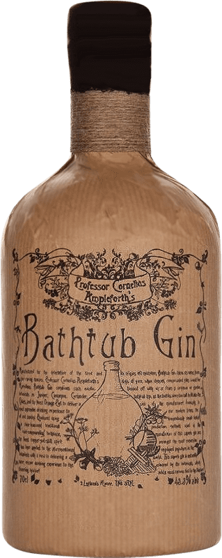 Бесплатная доставка | Джин Cornelius Ampleforth Bathtub Gin Объединенное Королевство 70 cl