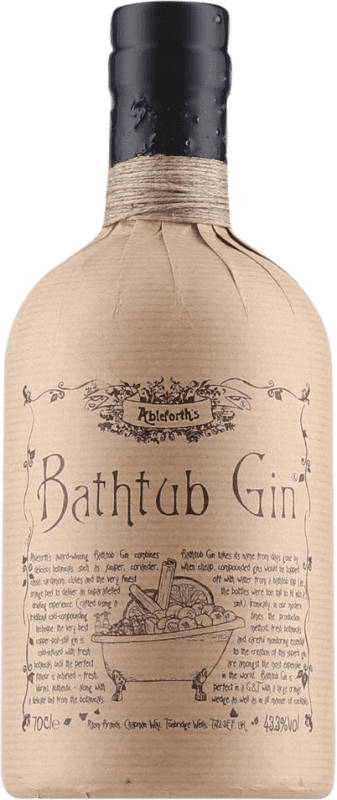 Free Shipping | Gin Cornelius Ampleforth Bathtub Gin United Kingdom 70 cl