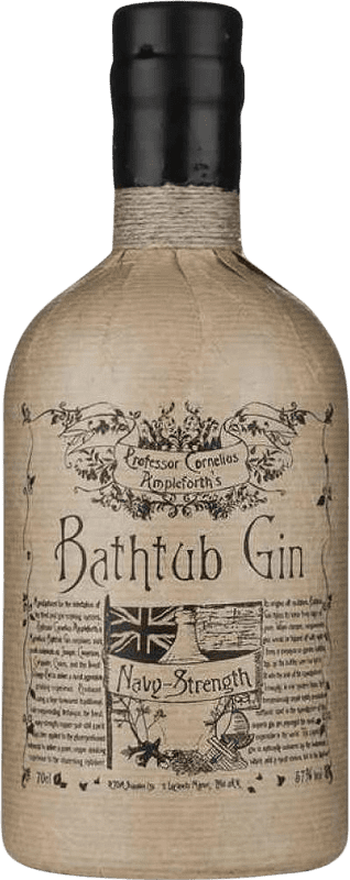 41,95 € | Джин Cornelius Ampleforth Bathtub Navy Strength — Бочковая крепость Объединенное Королевство 70 cl