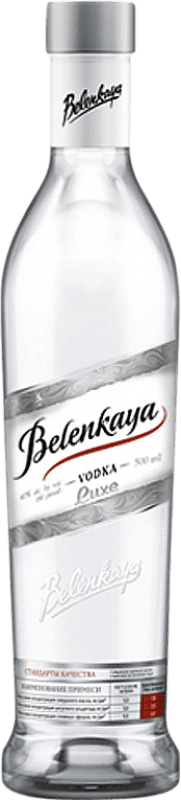 Envio grátis | Vodca Quality Belenkaya Gold Federação Russa Garrafa Medium 50 cl Envio grátis | Vodca Quality Belenkaya Gold Federação Russa Garrafa Medium 50 cl