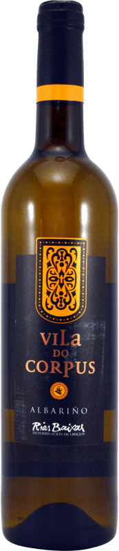 免费送货 | 白酒 Rubén Táboas Araujo Vila do Corpus D.O. Rías Baixas 加利西亚 西班牙 Albariño 75 cl