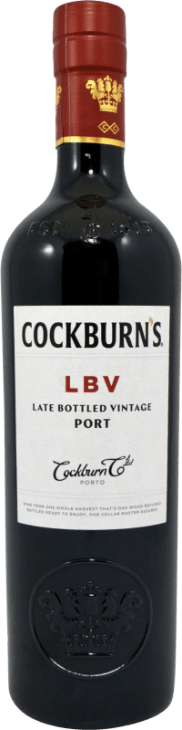 Envoi gratuit | Vin fortifié Cockburn's LBV I.G. Porto Porto Portugal 75 cl