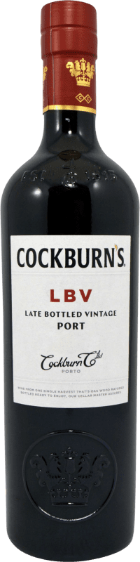 17,95 € Envio grátis | Vinho Generoso Fortificado Cockburn's LBV Late Bottled Vintage I.G. Porto