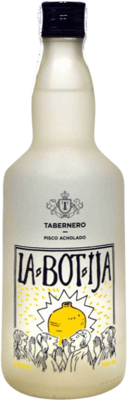 21,95 € Free Shipping | Pisco Tabernero La Botija Acholado Peru Bottle 70 cl