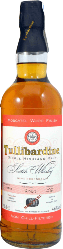 送料無料 | ウイスキーシングルモルト Tullibardine Moscatel Wood Finish イギリス 70 cl