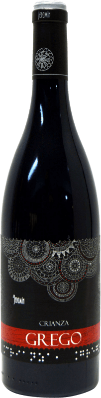 Free Shipping | Red wine Jeromín Grego Aged D.O. Vinos de Madrid Madrid's community Spain Tempranillo, Syrah, Grenache 75 cl