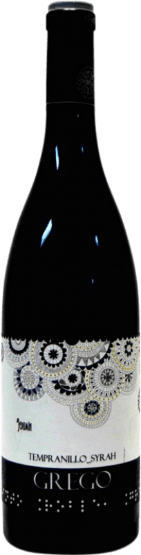 Free Shipping | Red Wine Jeromín Grego Tempranillo Syrah Oak D.O. Vinos de Madrid Madrid's community Spain Tempranillo, Syrah — Shiraz 75 cl