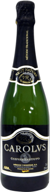 Free Shipping | White sparkling Viñedos y Reservas Carolus Imperial Brut Nature Reserve Spain Macabeo, Airén 75 cl