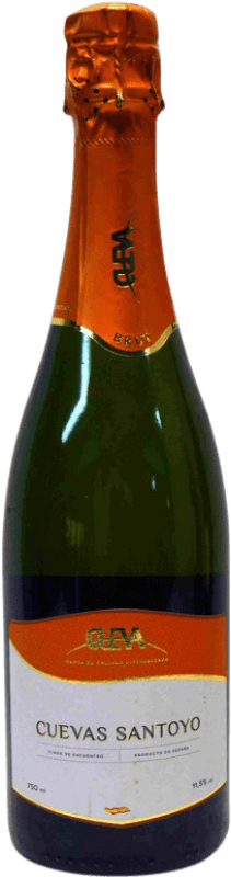 5,95 € | Vin Mousseux Blanc Viñedos y Reservas Cuevas Santoyo Brut D.O. Cava Catalogne Espagne Macabeo — Macabeu, Airén 75 cl
