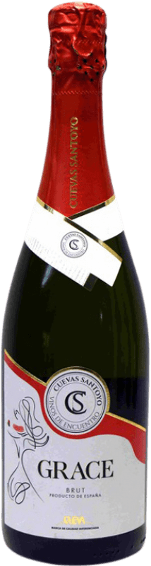 11,95 € Free Shipping | White Sparkling Wine Viñedos y Reservas Grace Cuevas Santoyo Brut