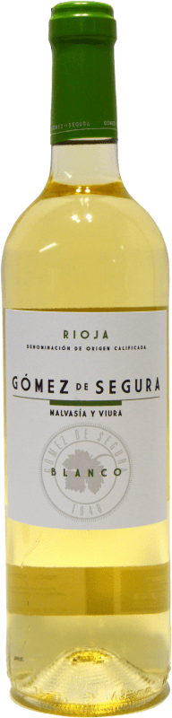 3,95 € | Vin Blanc Gómez de Segura D.O.Ca. Rioja La Rioja Espagne Viura, Malvasía — Malvoisie 75 cl