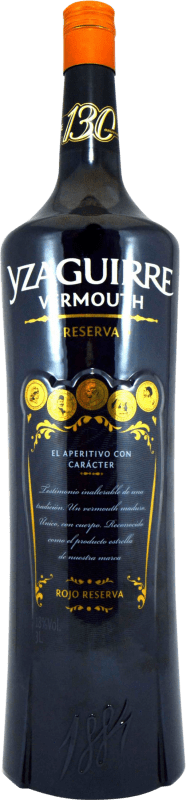 91,95 € Spedizione Gratuita | Vermouth Sort del Castell Yzaguirre Rojo Riserva Bottiglia Jéroboam-Doppio Magnum 3 L