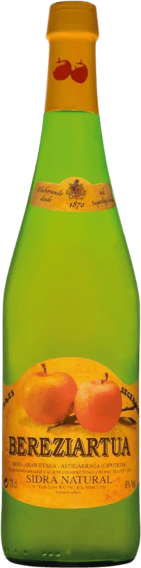 2,95 € Free Shipping | Cider Bereziartua Sagardotegia Natural Spain Bottle 75 cl