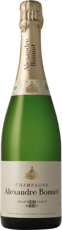 39,95 € | Blanc mousseux Alexandre Bonnet Brut Grande Réserve A.O.C. Champagne Champagne France Pinot Noir, Chardonnay 75 cl