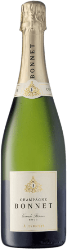 39,95 € | Weißer Sekt Alexandre Bonnet Brut Große Reserve A.O.C. Champagne Champagner Frankreich Pinot Schwarz, Chardonnay 75 cl
