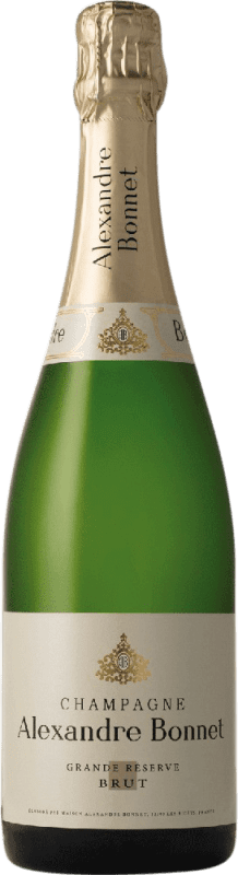 56,95 € Envio grátis | Espumante Branco Alexandre Bonnet Brut — Bruto Grande Reserva A.O.C. Champagne