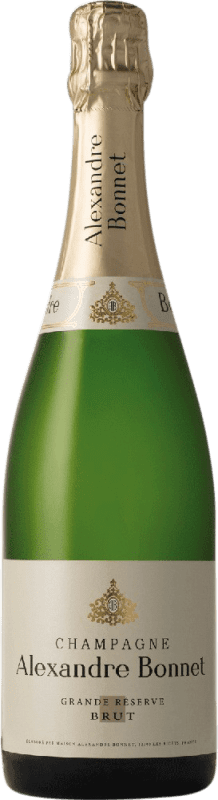 Envio grátis | Espumante branco Alexandre Bonnet Brut Grande Reserva A.O.C. Champagne Champagne França Pinot Preto, Chardonnay 75 cl