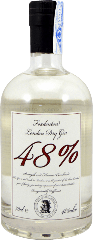 21,95 € | Gin Foxdenton London Dry Gin 48º Reino Unido 70 cl